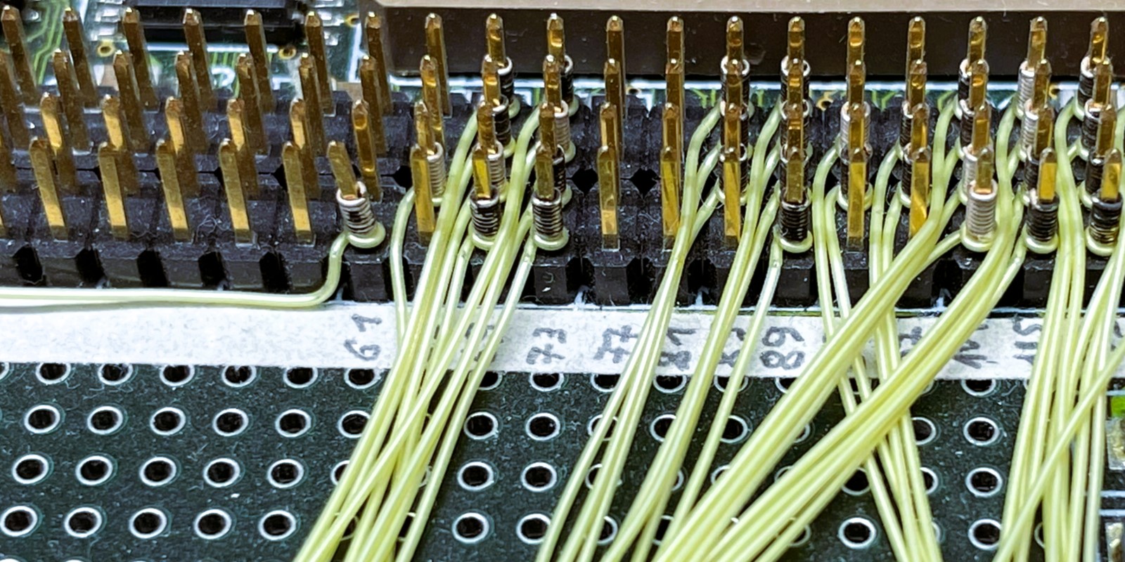 PCB Leiterplatte in Wire-Wrap Technik