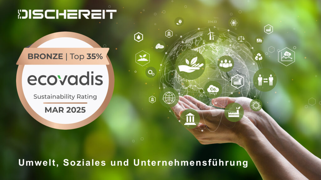 EcoVadis - Sustainabilty at Dischereit GmbH & Co. KG