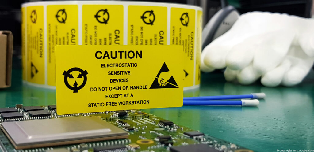 Elektrostatische Entladung (ESD)