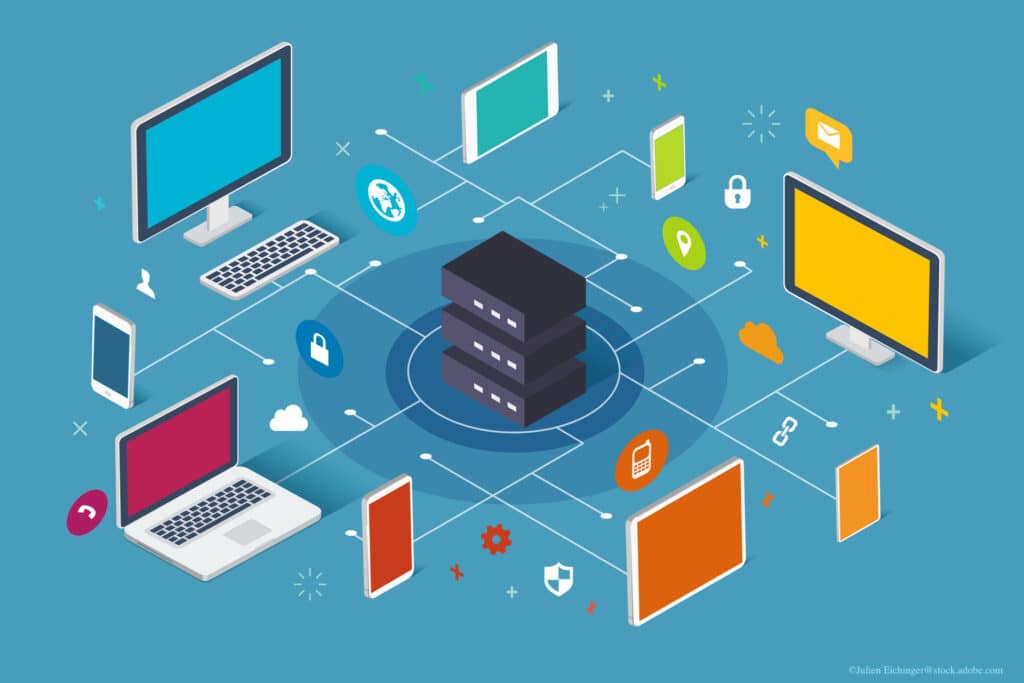 Das Interface bildet die Schnittstelle zwischen Hardware, Software und Mensch (HMI)